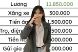 Bảng chi tiêu KHÔNG THỂ TỐI GIẢN HƠN của cô gái 23 tuổi lương gần 12 triệu