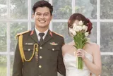 Ảnh cưới của Hoà Minzy và Đại uý quân đội?