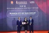 Giải thưởng Quốc gia Bất động sản Việt Nam vinh danh đô thị đáng sống nhất Việt Nam - Blanca City