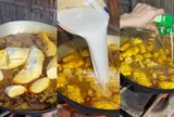 Thấy cả quả sầu riêng được cho vào nồi cà ri vịt ninh nhừ sùng sục, dân mạng đồng loạt hỏi: Ăn kiểu này có ổn không?