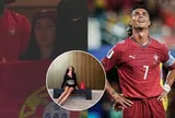 Nàng WAG Georgina diện đầm xẻ sâu nóng bỏng sang Mỹ cổ vũ Ronaldo nhưng siêu sao lại bị "tắt tiếng", bị chấm 6,3 điểm