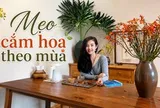 Một chiếc bình hoa có thể thay đổi cả góc nhà: Bí quyết cắm hoa theo mùa giúp không gian luôn đẹp mà không tốn nhiều chi phí