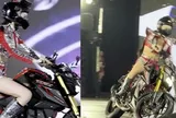 Clip Hoa hậu Yến Nhi lái mô tô gặp tai nạn phải cắt sóng trực tiếp chung kết Miss Grand