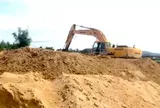 Bị phạt 350 triệu đồng vì khai thác cát trái phép ở bãi bồi sông Kôn