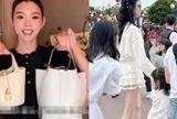 Dâu hào môn Hề Mộng Dao chi hàng trăm triệu mua túi Hermès cho con gái 2 tuổi