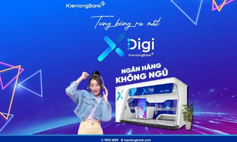 KienlongBank ra mắt "Ngân hàng không ngủ"- X-Digi