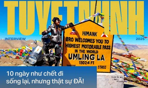 Nữ biker Việt đầu tiên chinh phục đường đèo cao nhất thế giới: 'Có lúc tưởng như nhập viện, cứ tưởng mình gục đầu tiên hóa ra lại vẫn có thể chill chill khi đến nơi'