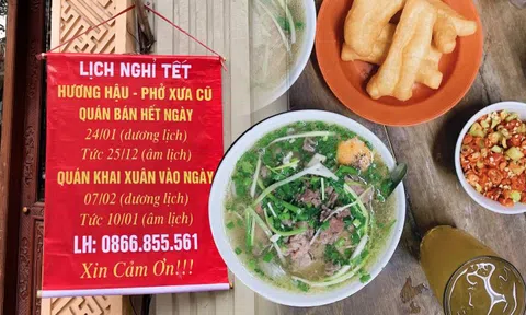 Ăn Tết "sâu" nhất Hà Nội: Loạt hàng quán nổi tiếng nghỉ ngót nghét nửa tháng mới "chịu" mở cửa trở lại