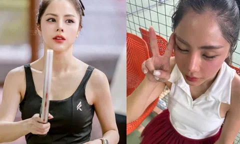 Nữ MC nổi tiếng “trầy da tróc vảy” vì pickleball, bố đại gia tổ chức luôn giải cho con gái ẵm cúp rồi giải nghệ