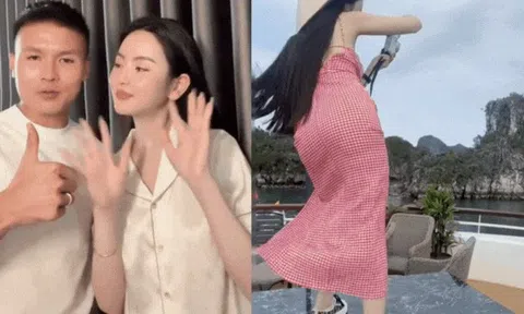 Động thái của Chu Thanh Huyền giữa lúc bị chỉ trích kém duyên vì nhảy lên bàn ăn chụp ảnh, Quang Hải liên quan gì?