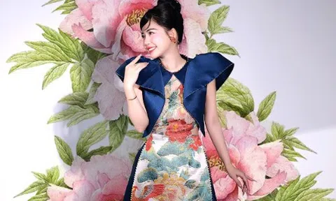 Nữ CEO 8X gây sốt mạng xã hội bất ngờ xuất hiện trong BST “Thoải Mộng” của NTK Cao Minh Tiến