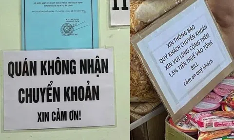Người Việt đã quen chuyển khoản, quán chỉ nhận tiền mặt chắc chắn mất khách
