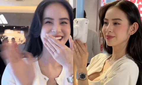 "Tóm dính" Hương Liên ngoài đời sau đám hỏi với chồng gia thế khủng, né gấp khi nhận 1 câu hỏi