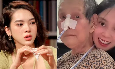 Bà ngoại Quỳnh Lương qua đời vì uống phải thuốc giả, Lê Giang cùng dàn sao đồng loạt chia buồn