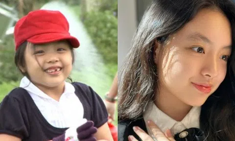 Suti của Bố Ơi Mình Đi Đâu Thế sau 10 năm: Nhan sắc tuổi 16 rực rỡ như Hoa hậu nhí
