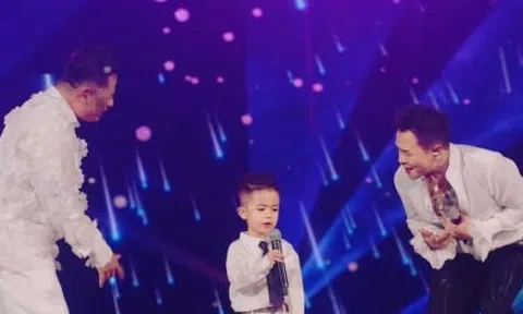 Tranh cãi con trai 4 tuổi của Bằng Kiều hát concert Anh trai vượt ngàn chông gai