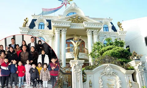 Cặp vợ chồng ở Nghệ An sinh 16 người con, nhà toàn biệt thự, tiết lộ bí quyết càng đẻ càng giàu