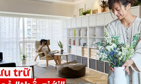 Mẹ ba con gây sốt vì biến căn hộ 99m² thành “thế giới lưu trữ”: Không TV, không dư đồ, cả ba thế hệ sống vẫn gọn gàng