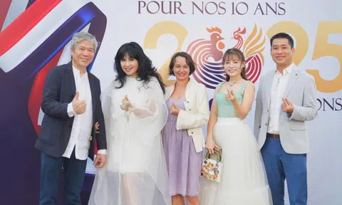 200 cựu du học sinh hội ngộ mừng kỷ niệm 10 năm thành lập mạng lưới France Alumni Vietnam