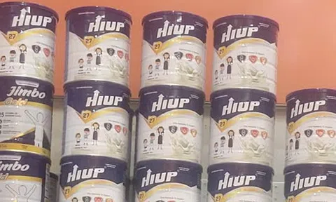 Đường dây 3 doanh nghiệp sản xuất, buôn bán sữa giả HIUP