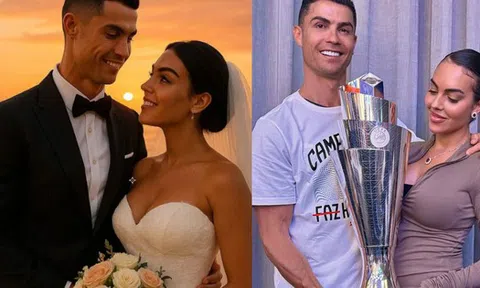 Lộ ảnh đám cưới bí mật của Ronaldo và bạn gái nổi tiếng