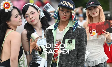 “Xinh sập sàn” tại Mỹ Đình vì anh Long: Boy phố, girl phố đọ sắc, độc lạ có thừa, quá mức wow