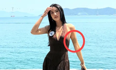 Tân Hoa hậu Hoàn vũ Việt Nam Phương Linh lên tiếng khi bị phát hiện có hình xăm