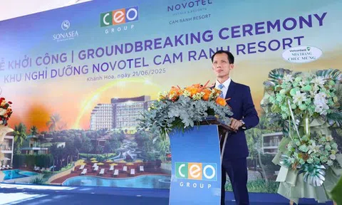 Tập đoàn CEO tiến vào Khánh Hòa, khởi công dự án Novotel Cam Ranh Resort gần 8ha
