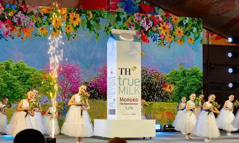 TH true MILK: Chính thức ra mắt thương hiệu tại Liên bang Nga