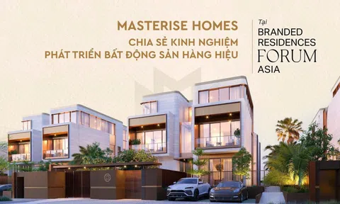 Masterise Homes chia sẻ kinh nghiệm phát triển BĐS hàng hiệu tại Branded Residences Forum Asia 2025