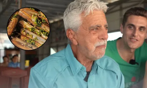 Khách Tây ăn hải sản Nha Trang xong thú thật: ‘Ở bờ Tây nước Mỹ không có món này mà ăn’