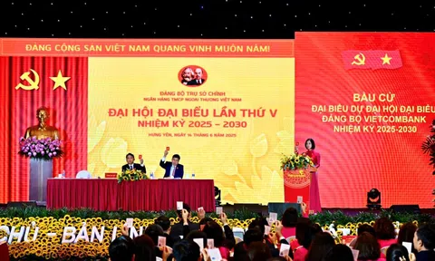 Vietcombank tổ chức thành công Đại hội đại biểu Đảng bộ lần thứ V, nhiệm kỳ 2025 – 2030