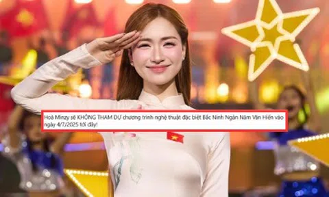 Hòa Minzy đưa ra thông báo quan trọng, liên quan đến sự kiện thành lập tỉnh Bắc Ninh mới