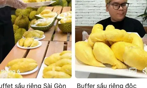 Buffet sầu riêng 199.000 đồng ăn trong 1 giờ "gây bão" mạng xã hội