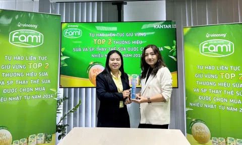Fami tiếp tục giữ vững Top 2 thương hiệu được chọn mua nhiều nhất