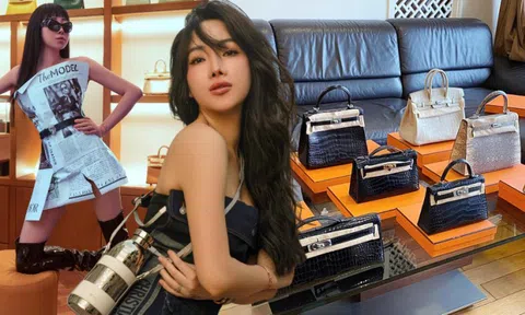 Cận cảnh BST túi Hermes của TikToker Cún Bông trước khi bị khởi tố vì trốn thuế, thay đổi 180 độ sau sự cố