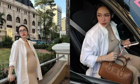 Mẹ bầu "chất lừ" gọi tên Joyce Phạm: 26 tuổi bầu lần 4 mà thần thái vẫn đỉnh, gu thời trang khỏi chê