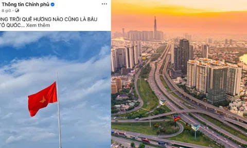 Fanpage Thông tin Chính Phủ đăng 1 thông điệp giữa đêm: “Vùng trời quê hương nào cũng là bầu trời Tổ quốc”