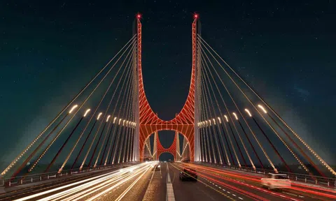 Đường vành đai 3,5 dài 43 km nối Hà Nội - Hưng Yên có hàng loạt diễn biến mới: Sắp khởi công cầu 12.000 tỷ, hoàn thiện đoạn 8 làn xe…