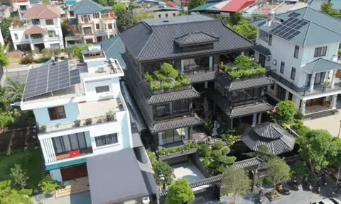 Bên trong biệt phủ hình chữ "H" rộng 1.200m2 đậm chất Á Đông của gia chủ yêu trà đạo