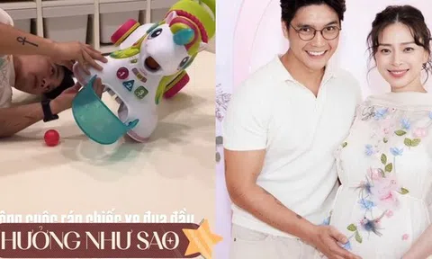 Ngô Thanh Vân chi bạc triệu sắm chiếc xe đua đầu tiên cho con, Huy Trần loay hoay tự lắp cho bằng được