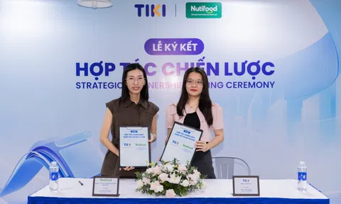 Tiki “bắt tay” Nutifood: Cam kết chính hãng, bảo chứng chất lượng cho người Việt