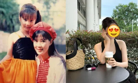Bé gái chụp cùng "Nữ hoàng ảnh lịch" Diễm Hương 29 năm trước: Học trường đình đám, hiện là minh tinh nổi tiếng