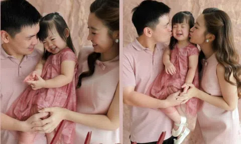 Thiếu gia nhà bầu Hiển chúc mừng sinh nhật con gái yêu, vợ Đỗ Mỹ Linh cũng khoe trọn khoảnh khắc hạnh phúc của gia đình hào môn