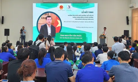 Thứ trưởng Bộ Giáo dục và Đào tạo: Đưa giáo dục môi trường thành nội dung xuyên suốt trong nhà trường