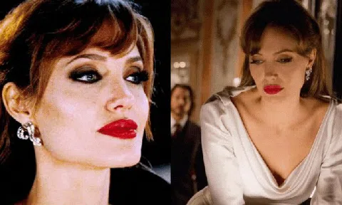 Angelina Jolie năm 35 tuổi từng đóng một vai mà cốt cách quý cô thanh lịch tràn ngập từng khung hình, khiến nam chính say mê không rời