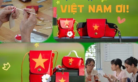 Gây sốt trước thềm Quốc Khánh, một startup từng lên sóng Shark Tank tung bộ sưu tập "cờ đỏ, sao vàng": 100% được làm thủ công bởi những người khuyết tật, tự kỷ