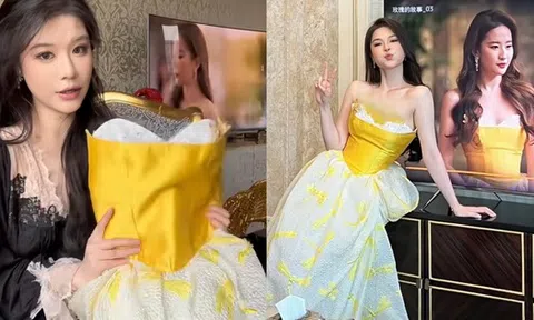 Phú bà siêu giàu cũng bắt chước Lưu Diệc Phi, chẳng ngại "vung tiền" sắm đồ y hệt