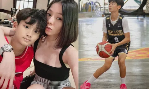 Con trai được khen "Gương mặt điện ảnh - hình tượng thể thao", Lệ Quyên tự hào "trộm vía, cực phẩm": Soi tài năng đúng là xịn sò