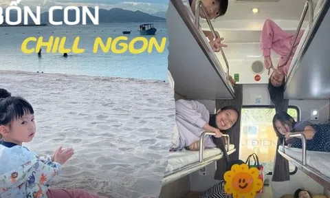 Mẹ 4 con dắt nhau lên tàu đi chill: Tưởng thảm họa mà hóa ra là chuyến đi đáng giá nhất đời